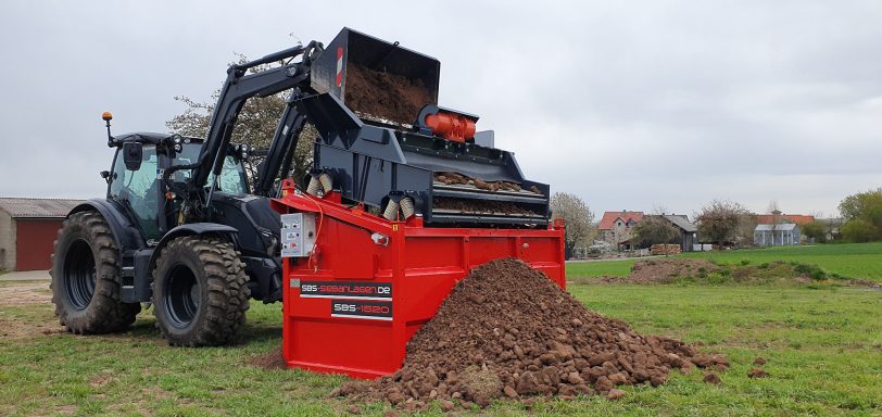 Siebanlage Erde Erdaufbereitung Erde sortieren Erde Siebtechnik Sieben von Erde Erdfraktionen trennen Erdklassifizierung Erde Filtration Sie