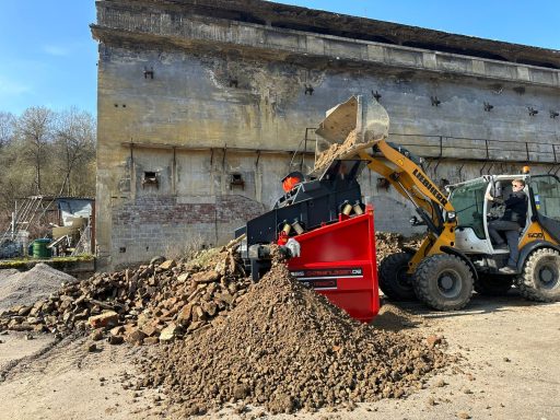 bandsiebanlage rote siebanlage kleine siebanlage große siebanlage gute siebanlage deutsche siebanlage