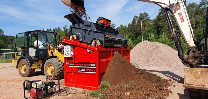 Siebanlage Humus Humusaufbereitung Humus sortieren Humus Siebtechnik Sieben von Humus Humus Fraktionen trennen Humus Filtration Humus Siebma