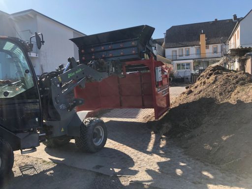 siebanlage für mutterboden siebanlage für baustelle siebanlage für holz siebanlage für steine 