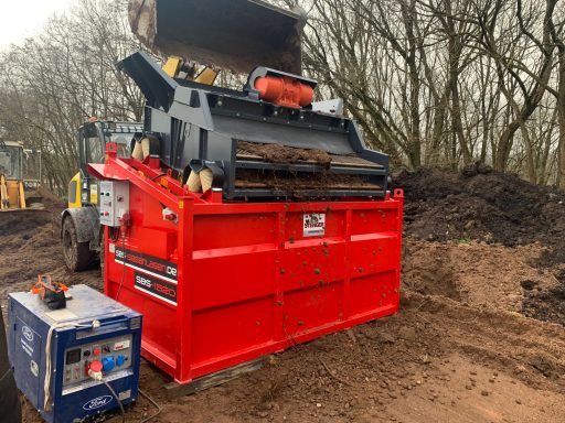 Siebanlage Kompost Kompostaufbereitung Kompost sortieren Kompost Siebtechnik Kompost Siebmaschine Kompostfraktionen trennen Kompost Filtrati