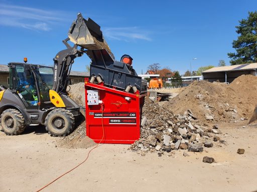 Siebanlage Bauschutt Bauschuttaufbereitung Bauschutt sortieren Bauschutt Siebtechnik Bauschutt Siebmaschine Bauschutt Fraktionen trennen Bau