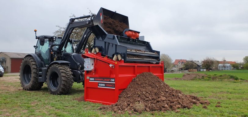 Aushub sieben erde sieben einfach sieben siebanlage sieben von oberboden siebenanlagerot